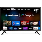continuus 24" 12V RV Smart TV – Android TV with Google Assistant, Chromecast, and Free Streaming Apps – 720p HD – CT-24TS10