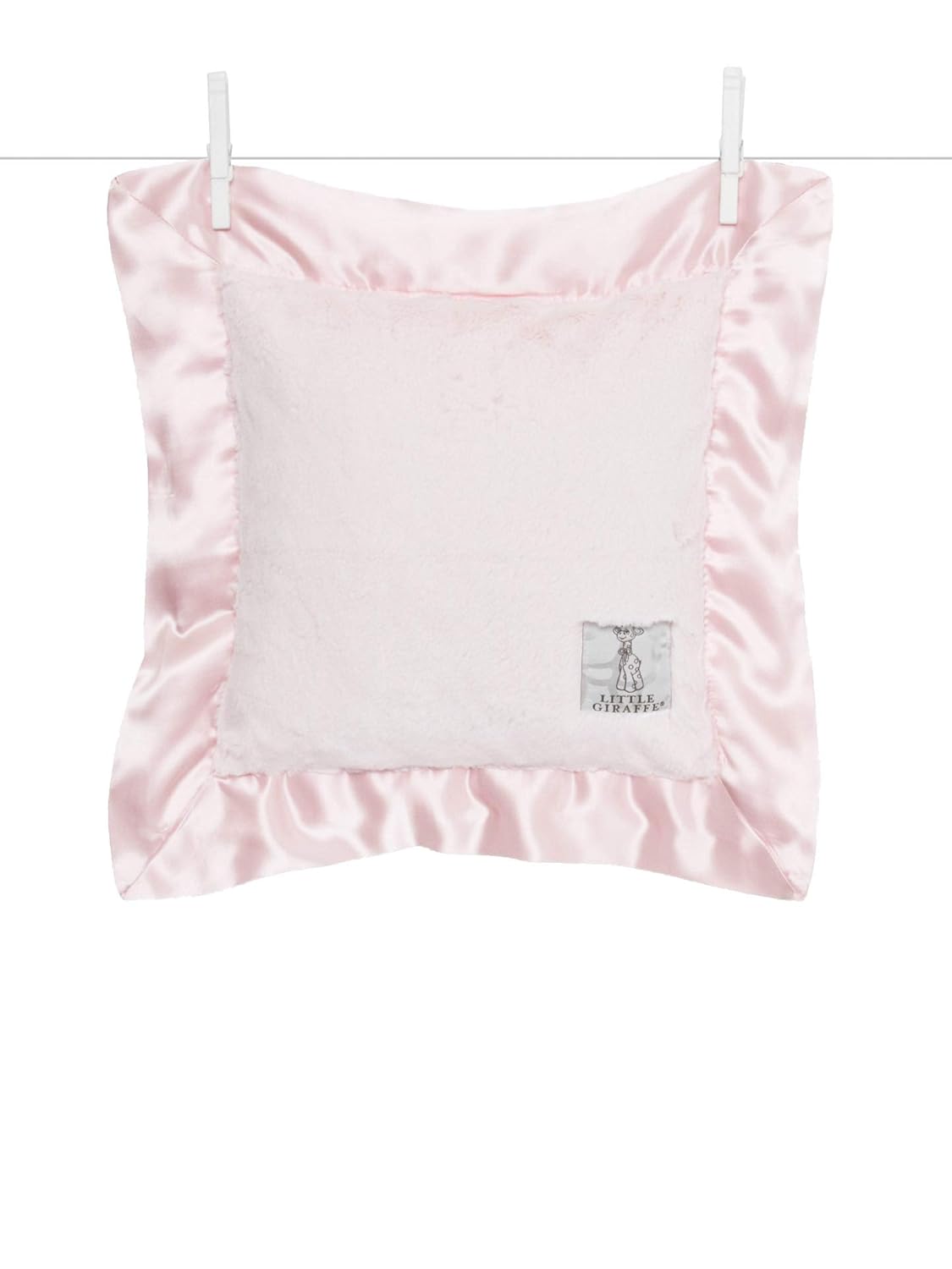 Amazon Com Little Giraffe Luxe Pillow Pink Nursery Pillows Baby