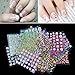 GBSTORE 30 Sheet 3D Mix Color Floral Design Nail Art Stickers Decals Manicure Beautiful Fashion Accessories Decoration