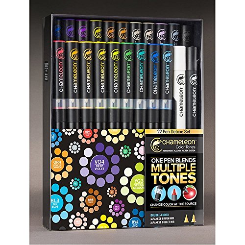 Chameleon deluxe set of 22 pens