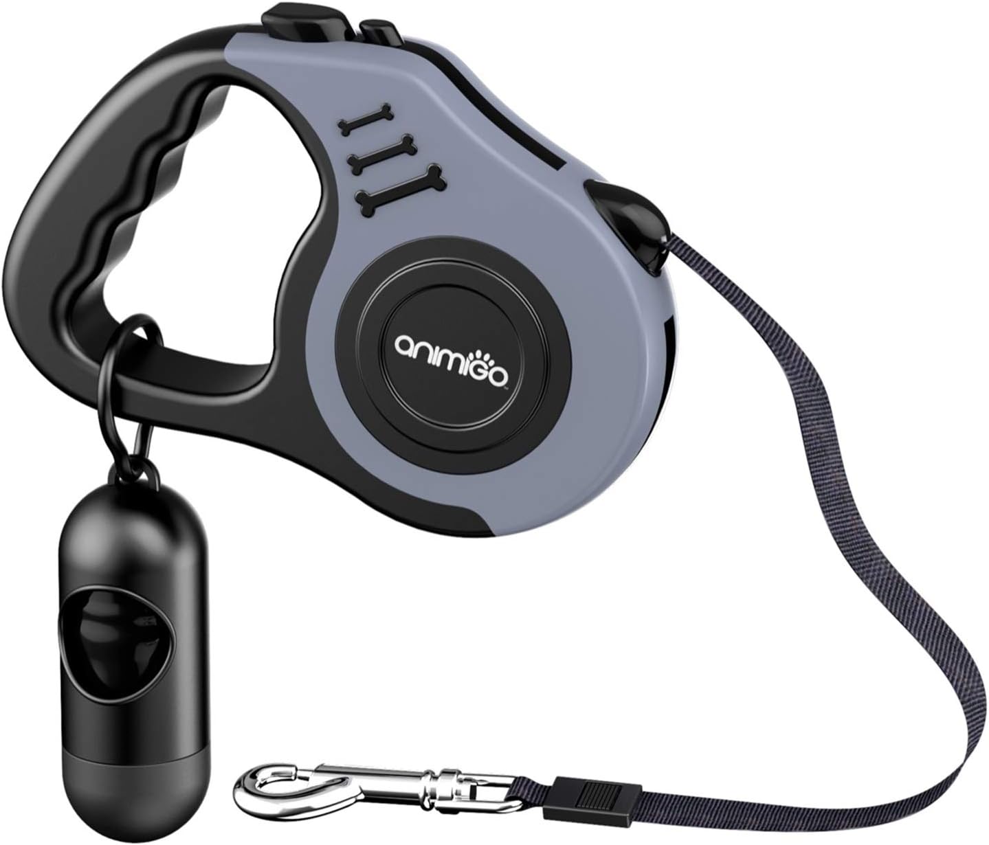 Animigo Retractable Dog Lead Small Medium & Large Dogs (Up To 50kg