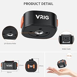 VRIG Claw Mini Quick Release Plate Tripod QR Camera
