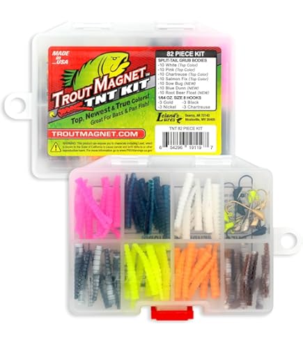 Trout Magnet Jig Heads - 1/64 oz - 25 Pack - Shad Dart Head Shape