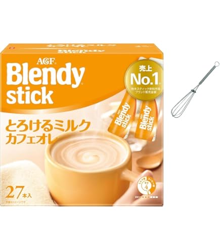 Amazon.com : AGF Blendy Stick Black Tea au Lait 27 sticks