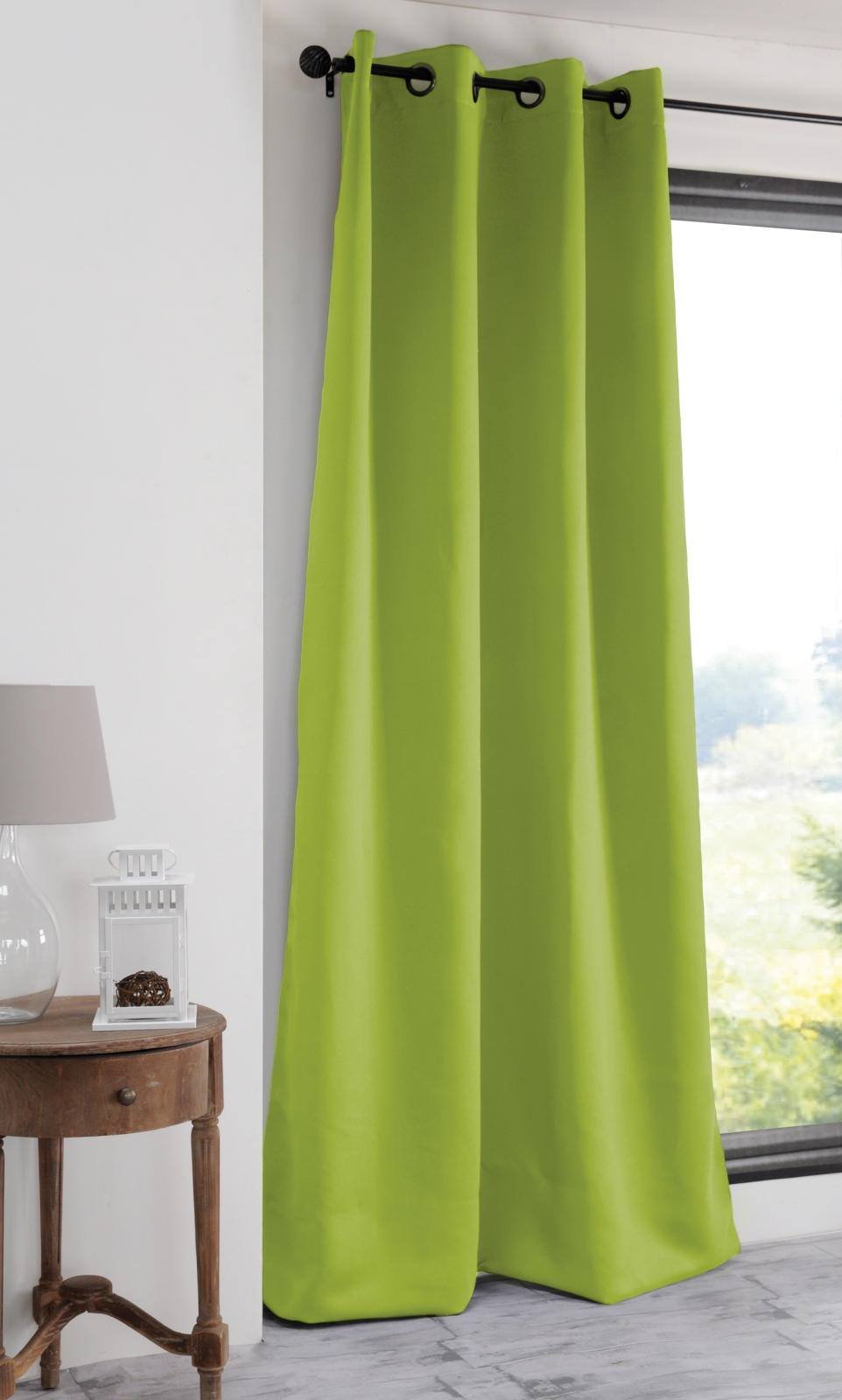 LOVELY CASA r41840010 Notte Blackout Curtain Anis 180 x 135 cm