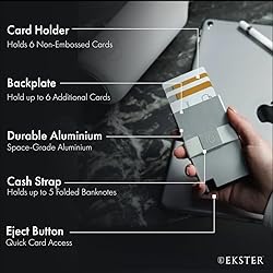 Ekster Aluminum Cardholder Wallet for Men | Metal
