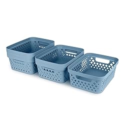 Glad Plastic Storage Basket Set, Value Pack of 6