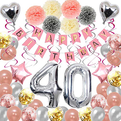 40th-Birthday-Decorations-for-Women-Rose-Gold-40-Happy-Birthday-Balloons-Party-Supplies-56Pcs-Happy-Birthday-Banner-Hanging-Swirls-Confetti-Latex-Balloons-Star-Foil-Balloons