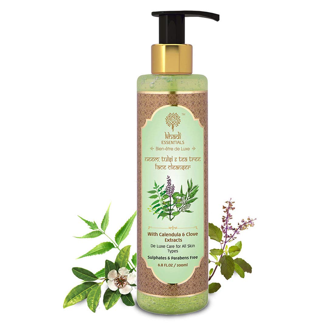 khadi tea tree face wash