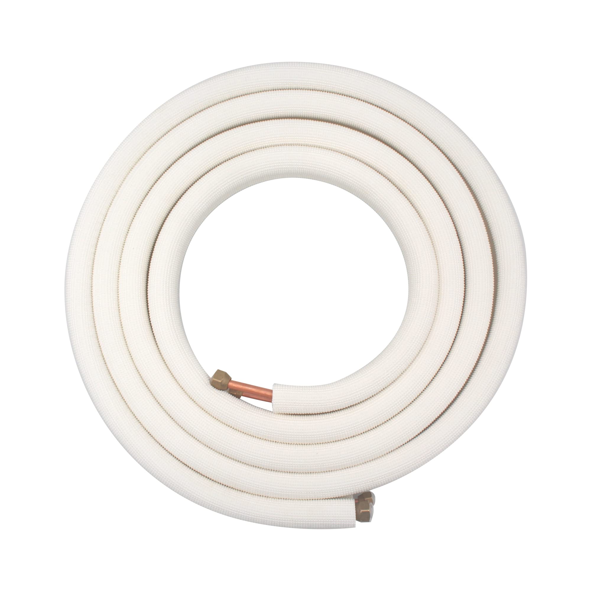 TADERUILY 33 Ft Mini Split Line Set,Air Conditioning Copper Tubing Pipe Extension,1/4