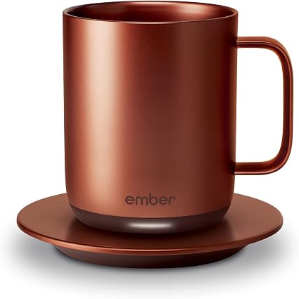 ember temperature control smart mug² 10 oz rose gold
