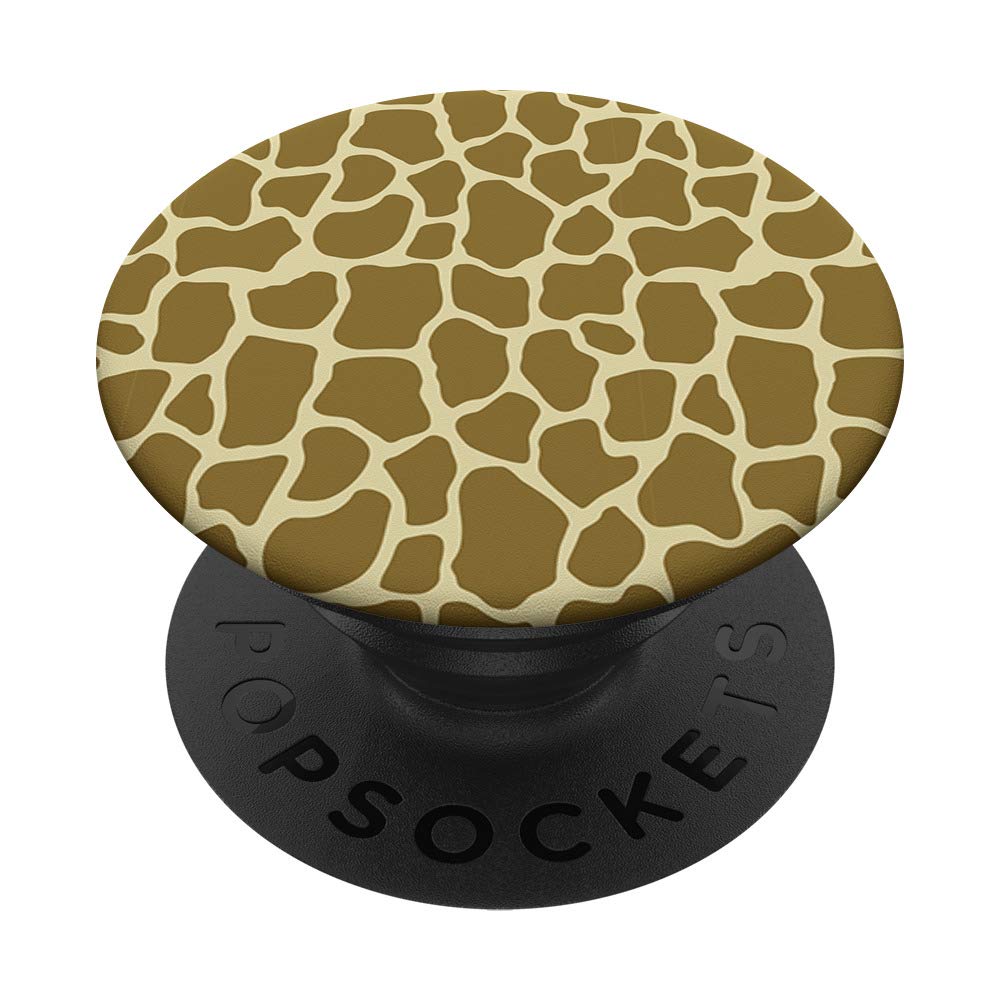 Giraffe Animal Print PopSockets Grip and Stand for Phones and Tablets