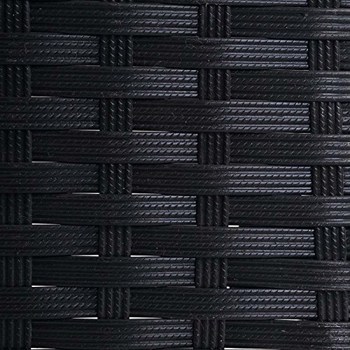 Mendler Halden, Sitzbank Bank - anthrazit, Kissen Creme – Bild 7