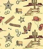 Acorn Spring Ranch OK Corral Western Heavy Embossed Gift Wrapping Paper -26