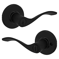 Kwikset Balboa Entry Door Handle with Lock and
