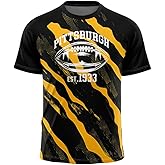 Men's City Shirts Football Fans T-Shirt Mens Football Fans Athletic City T-Shirt Short Sleeve