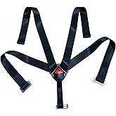Universal Baby Highchair Stroller Pushchair 5pt 5 Point Harness with Locking Buckle, Baby Seat Chest Harness Clip Buckle with Harness Straps Width 38mm/1.5in