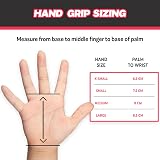 SAWANS Leather Palm Grips for Kids Pink White Gymnastics Training Palm Protector view 6