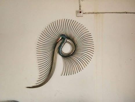 Harsh Nahata India Metal Decorative Led Peacock Wall Decor And
