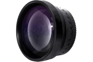 Optics 0.43x High Definition Wide Angle Conversion Lens for Canon Powershot G9 (Includes Lens Adapter)