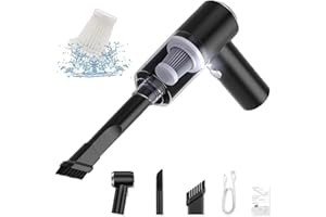 OARTWAY Zarto Car Vacuum - Wireless Handheld Car Vacuum Cleaner Strong Suction, Car Vacuum Cleaner High Power Cordless Rechargeable, Mini Car Vacuum Cleaner,Portable Vacuum Cleaner for Car Home (Black)