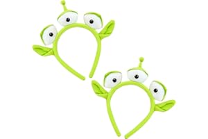 Oufegm Alien Headband for Kids and Adults Monster Plush Headwear Accessories for Party Halloween Costumes