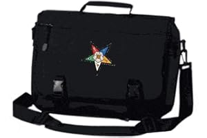 Greekgear Order-of-Eastern-Star Emblem Briefcase