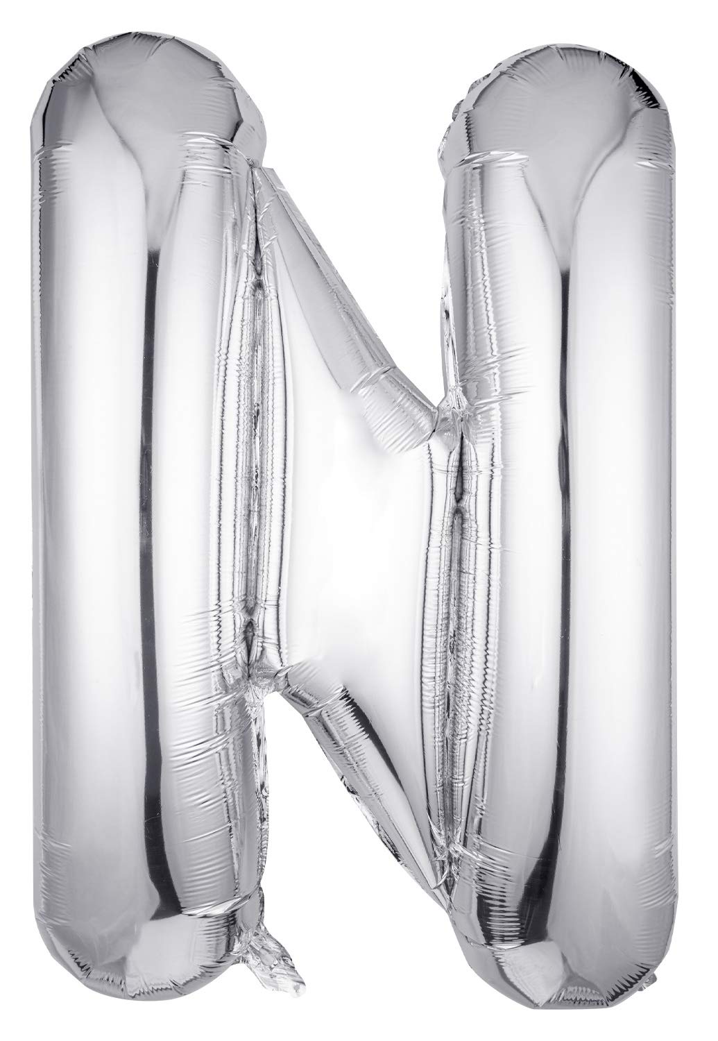 Photo 1 of Letter Balloons 40 Inch, Single Silver Letter N Balloons Aluminum Hanging Foil Film Balloon for Baby Shower, Wedding Anniversary, Graduation, Birthday Party Decoration