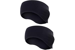Zkptops Fleece Ear Warmers Headband Winter Outdoor Sport Ear Muffs Band Ear Cover Head Wrap Running Sweatband for Men Women
