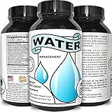 Best Water Pills Diuretic for Water Retention - Natural Weight Loss for Women & Men - Pure Water Detox Pills To Relieve Bloating with Vitamin B6, Potassium + Dandelion Root - By World Class Vitamins