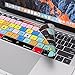 Editors Keys Keyboard Cover Designed for Adobe Photoshop | Fits MacBook Pro with Touch Bar 13
