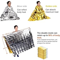 ISOP Rescue Blanket Gold & Silver | 11 Units Large