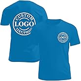 Personalized Tshirts Custom T Shirts for Men Women Design with Logo Image Text Cotton T-Shirts Front&Back