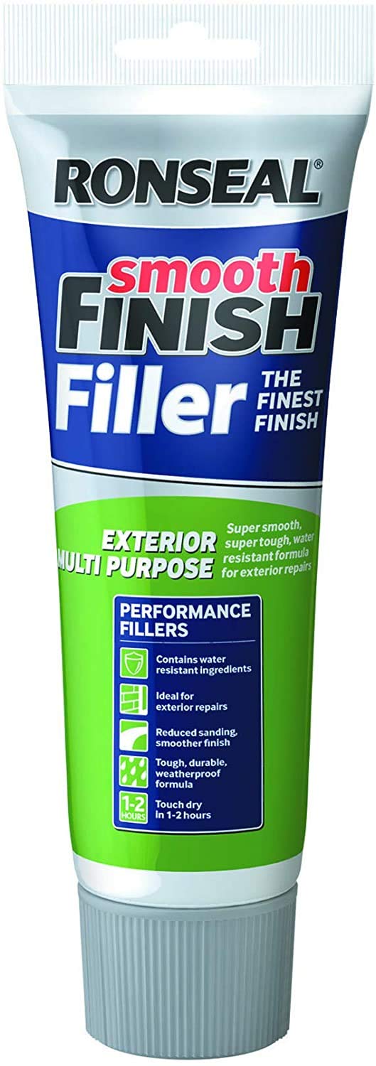 Ronseal 2 X RSLEF300 330g Smooth Finish Exterior Multi Purpose Ready Mix Filler Tube