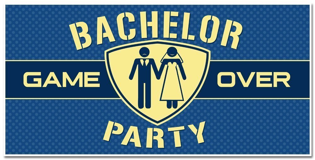 Bachelor fun bar Amazon.com: Bachelor Party Banner - Party Backdrop Decoration: Handmade