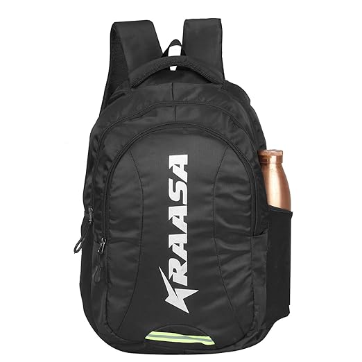 Kraasa 15.6 inch Black Laptop Backpack