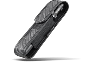 Flashlight Pouch Holster Holder: Adjustable Nylon Pouch Flashlight Pouch Tactical Light Carry Case Tool Pepper Spray Holster 