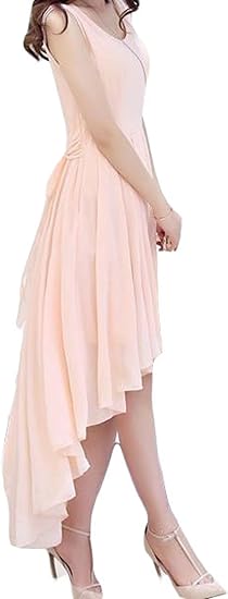 Amazon Co Jp Gergeousレディース ロング ワンピース 袖なし 夏 シフォン 無地 オフショルダーワンピ 旅行用 ボヘミアン風 着痩せ エレガント きれい 夏 フレアワンピース 服 ファッション小物