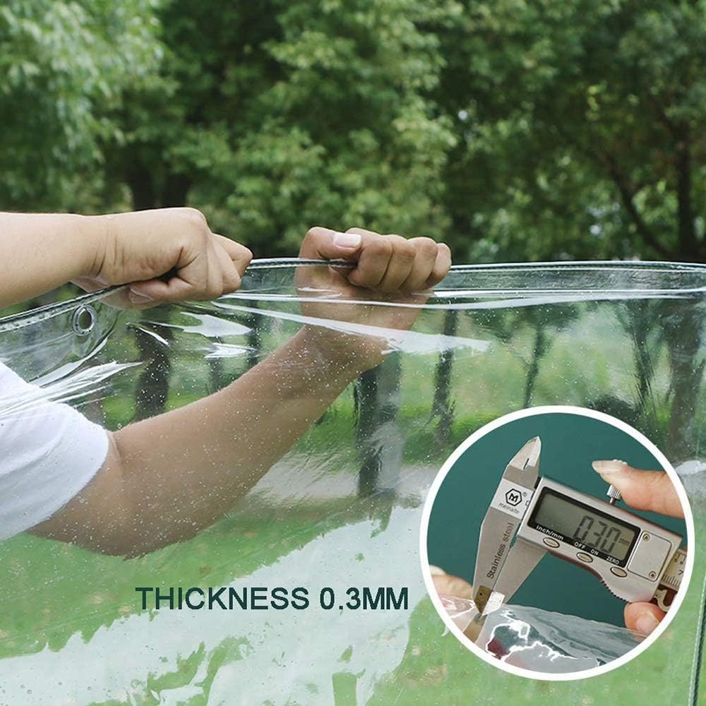 Tarpaulin Waterproof Heavy Duty, Clear Universal Tarp Sheet - Image 5