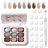 SULLMAR Ombre Nail Polish Set With 9-Color Combination, Soft And Easy To Shoot, Effortlessly Creating Ombre Gel Dreamy Blendi