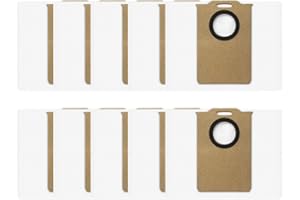 4/10 Pcs Replacement Dust Bags For Uninell UR3 Robot Vacuum Cleaner, 3.5L Large Capacity Automatic Dirt Disposal Bags For Hou