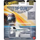 Hot Wheels F/A-18E Super Hornet Airplane Toy, 1:64 Scale, Gray, 3+ Years, Unisex