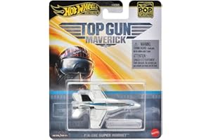 MATTEL Hot Wheels F/A-18E Super Hornet Airplane Toy, 1:64 Scale, Gray, 3+ Years, Unisex