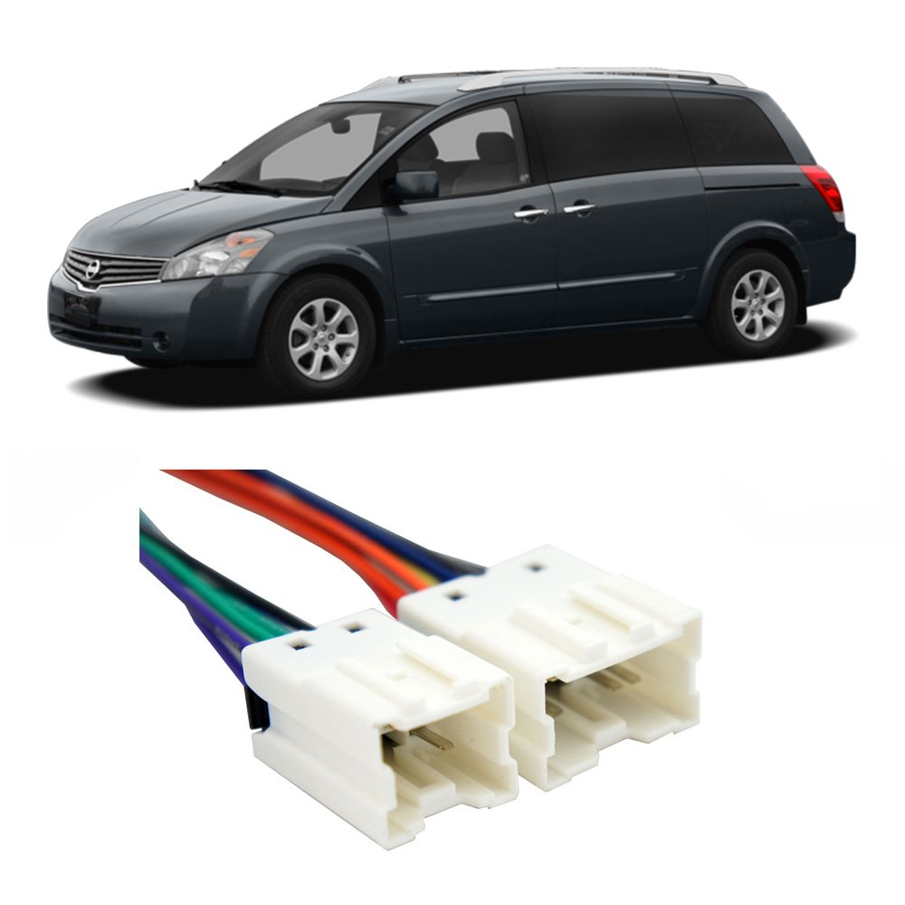 Amazon.com: Fits Nissan Quest 2004-2006 Factory Stereo to Aftermarket Radio  Harness Adapter: Car Electronics
