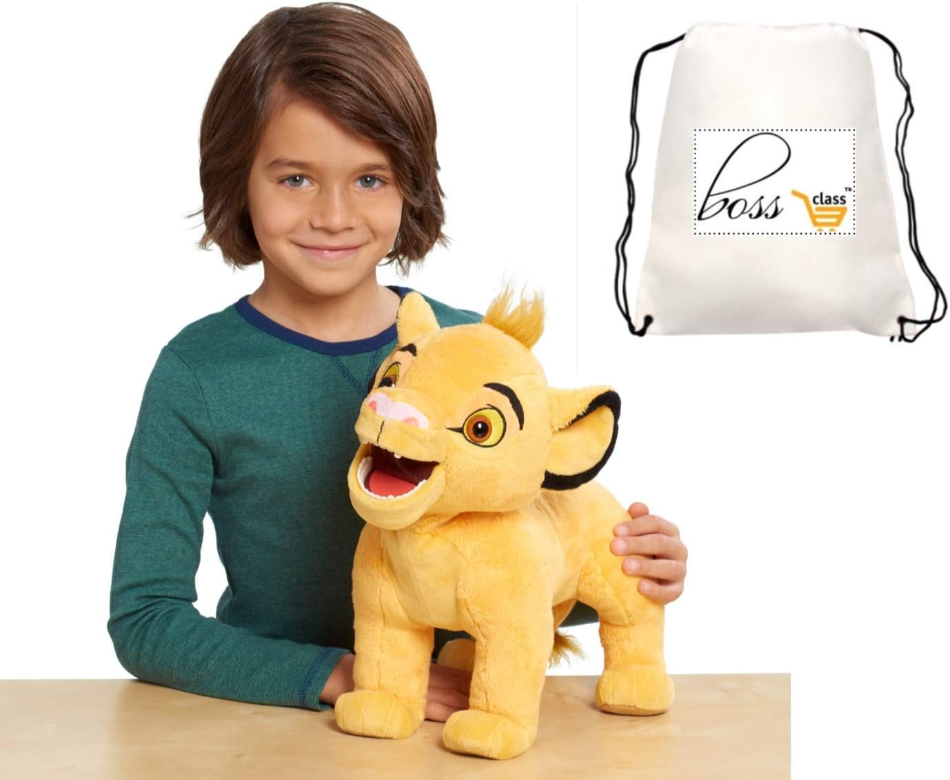 POG HOT The Lion King Talking & Roaring Simba Plush 12in Plush (Bonus PIXI Cube) Plus Capsule Collectible Mini Figures
