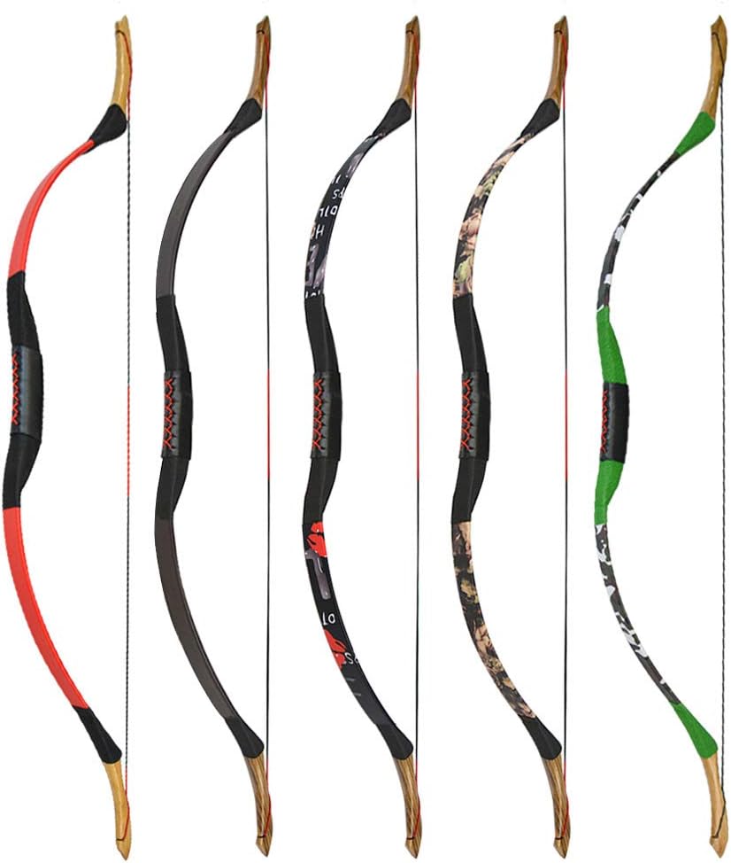 SHARROW Archery Traditional Recurve Bow Wooden Handmade Mongolian