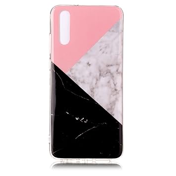 Lomogo Huawei P20 Case Soft Silicon Case Shockproof Anti-Scratch Marble Case Cover for Huawei P20 - LOYHU20939 L7