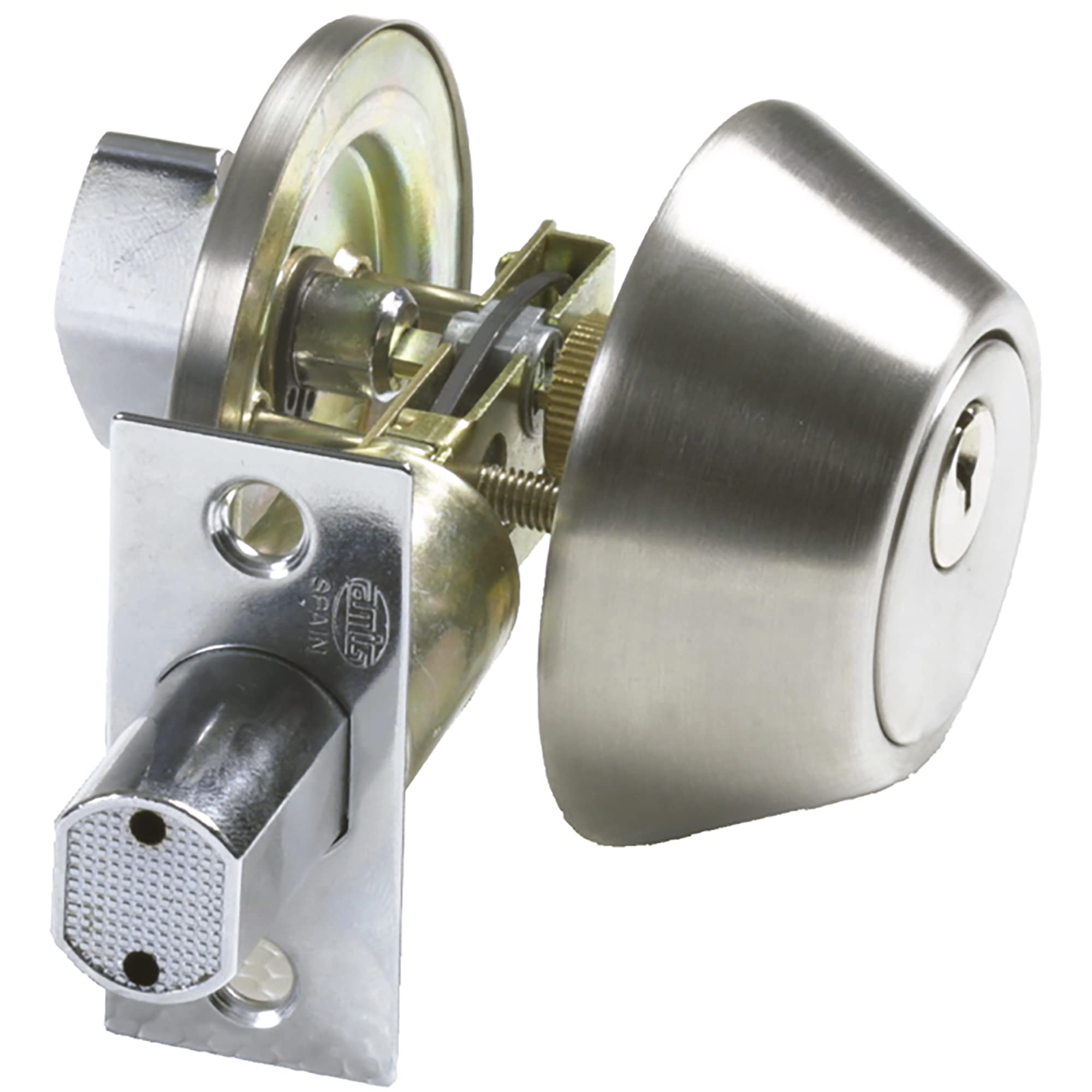 Amig 13442 Rosette Lock with Outer Key and Internal Condition โ image 1