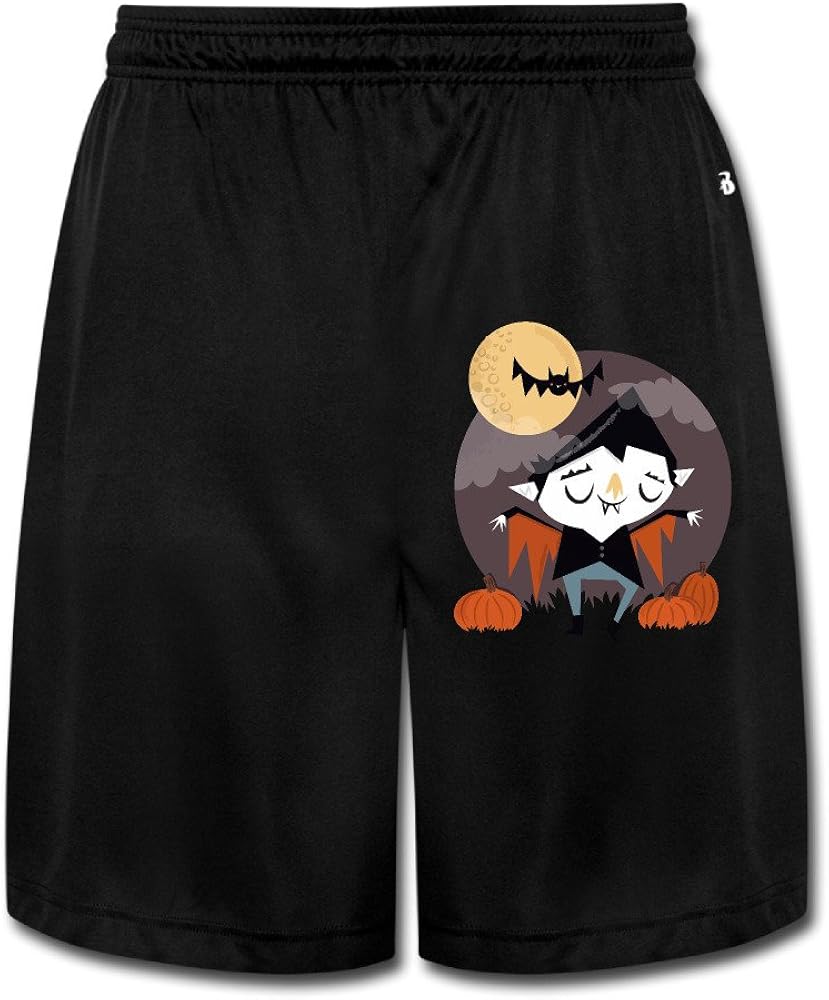 Halloween Supermade Men's Running Shorts Black Clothing
