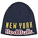 MLS New York Red Bulls Men's Jersey Hook Beanie, One Size, Blue/Gold
